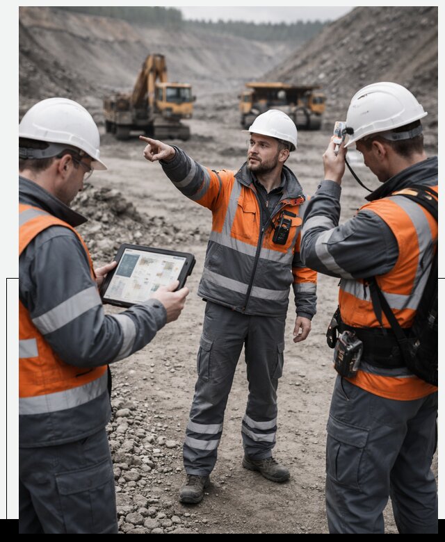 Система контроля персонала для горнодобывающей отрасли в Казани