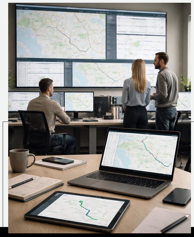 Трекинг грузов и Fleet Management, мониторинг автопарка в Казани