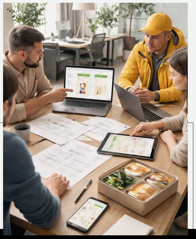 Разработка агрегатора доставки еды в Казани от 15926 р., АвикейКзн