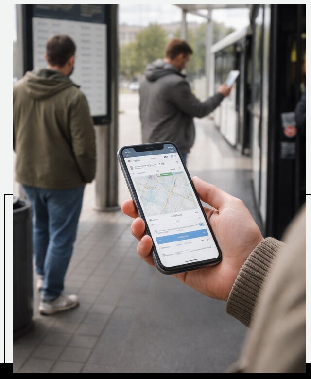 Мобильное приложение для пассажиров в Казани с оплатой и расписанием